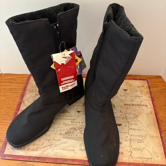 Toe Warmers Canada Waterproof Winter Boots - Size 10M - Picture 1 of 4